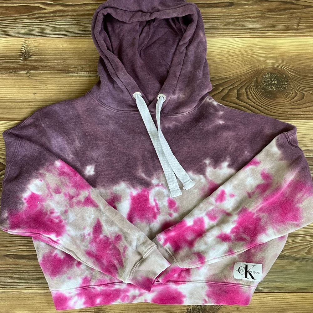 Tie-Dye Calvin Klein Hoodie